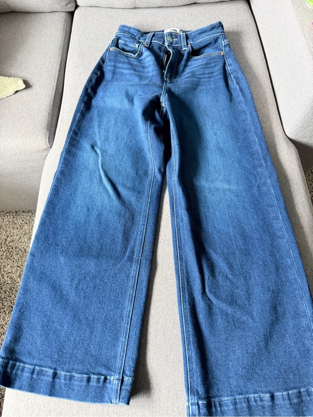 Paige Anessa Wide Leg Jeans